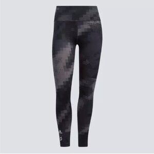 Adidas X Peloton Believe This High-Waisted 7/8's Tight Leggings Granite Size M